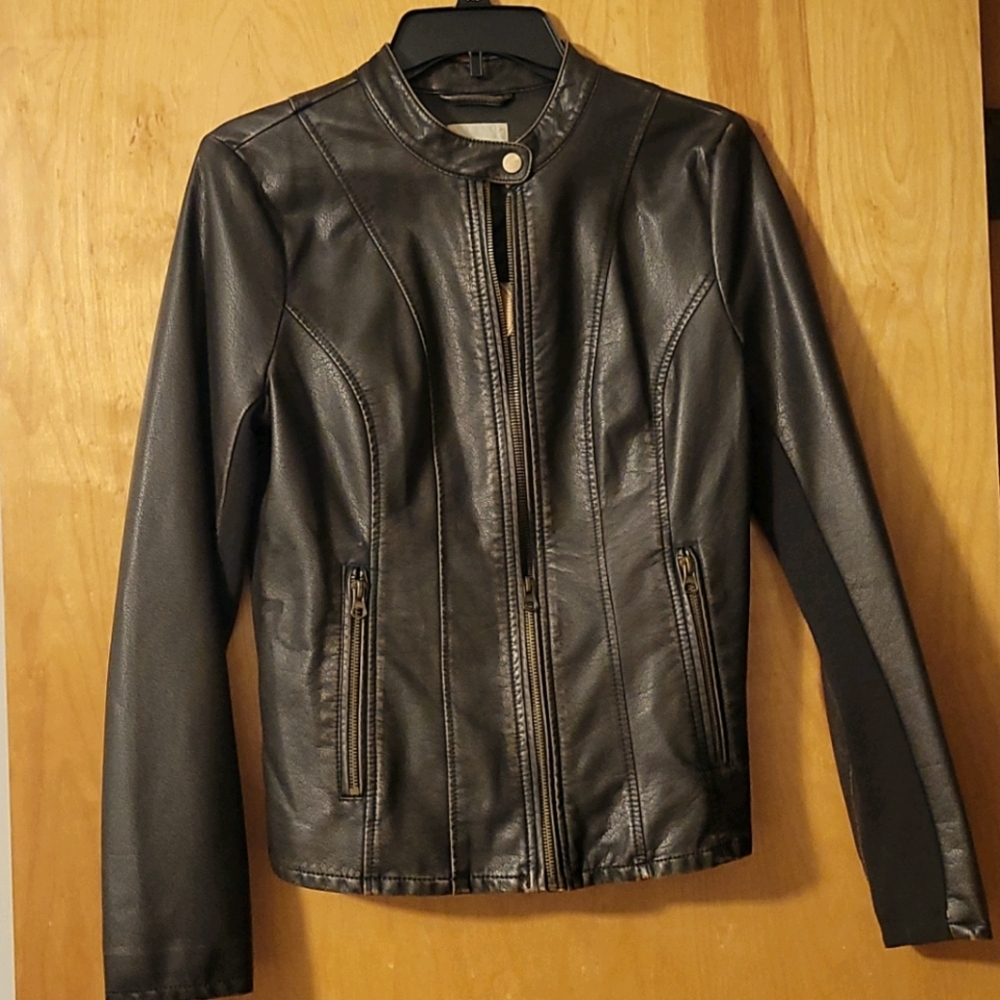 GH Bass Faux leather jacket